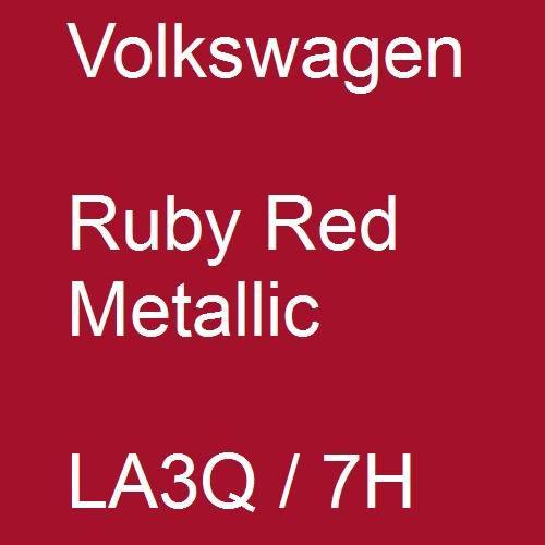 Volkswagen, Ruby Red Metallic, LA3Q / 7H.